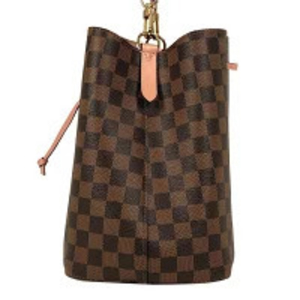 Louis Vuitton brown Neo shoulder Venus drawstring Damier bag Noe